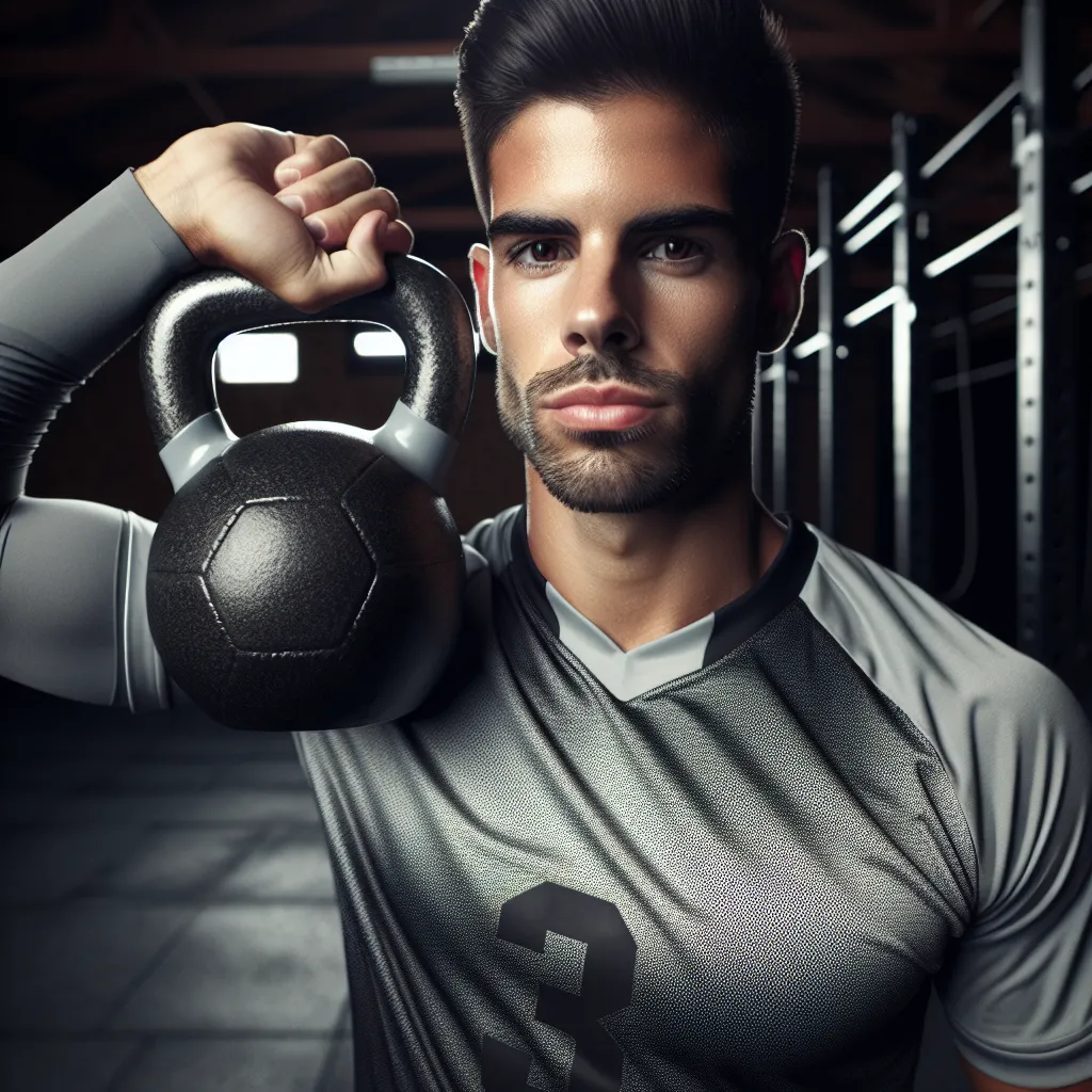 Kettlebell – doskonałe uzupełnienie treningu piłkarskiego.